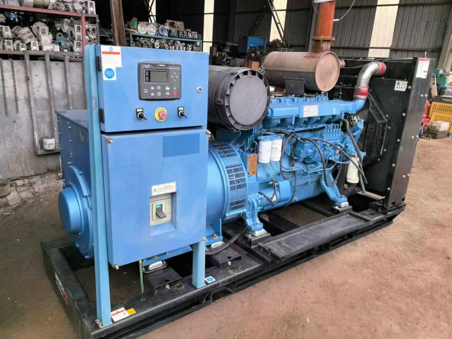 崇川500kW 柴油发电机组可带动设备功率的计算公式是什么?